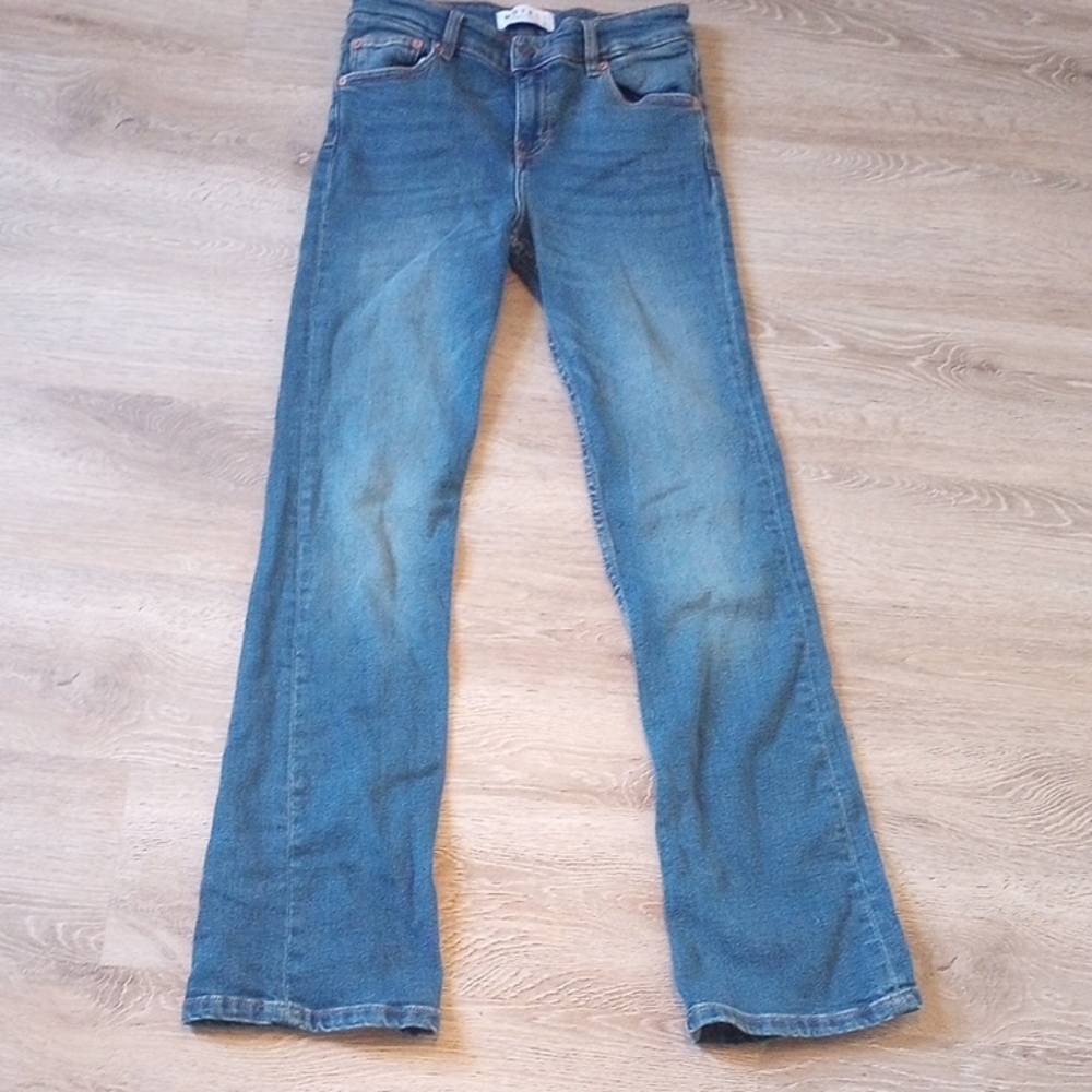 Motel Rocks Blue Boot Cut Jeans